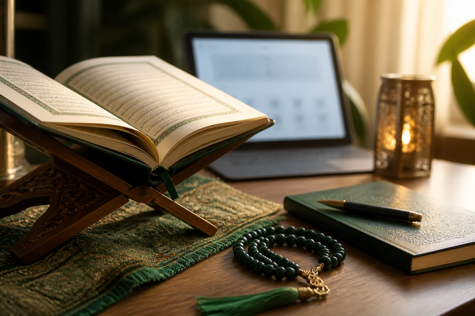 Quran study materials for Tajweed learning